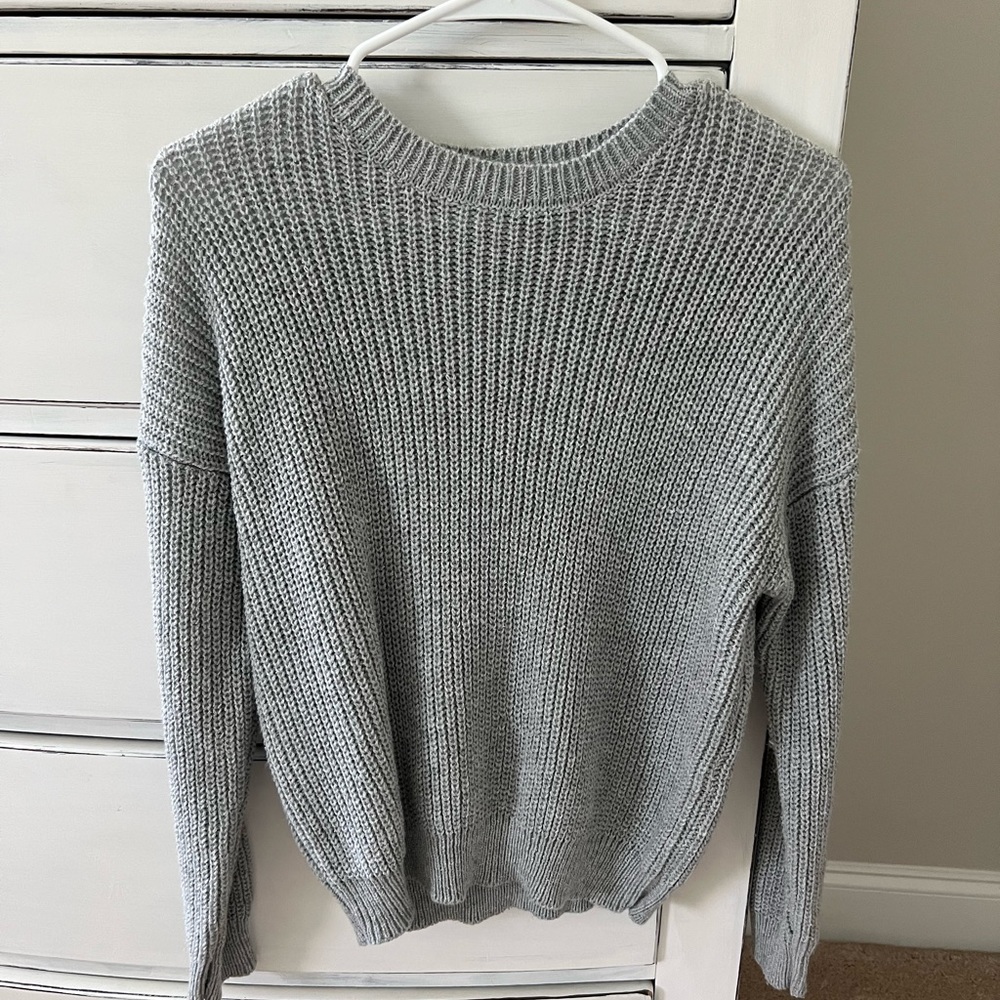 Grey Oversized Sweater
